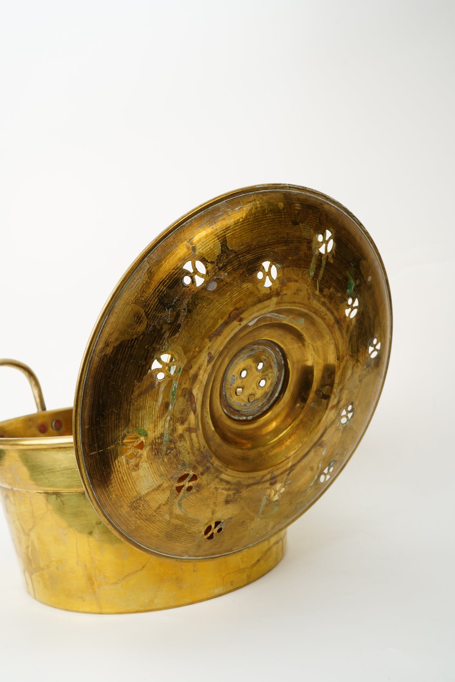 Korean Brass Hotpot Steamer | Brass Vase