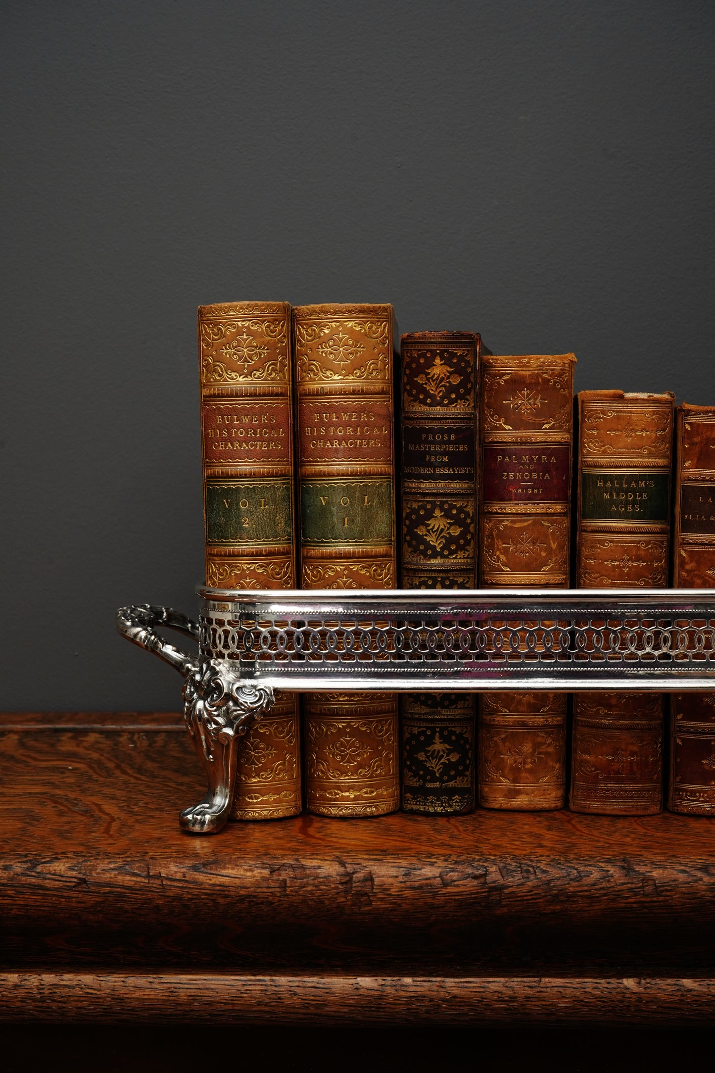 Antique Silver Plated Casserole Dish Holder Stand with Pierced Gallery