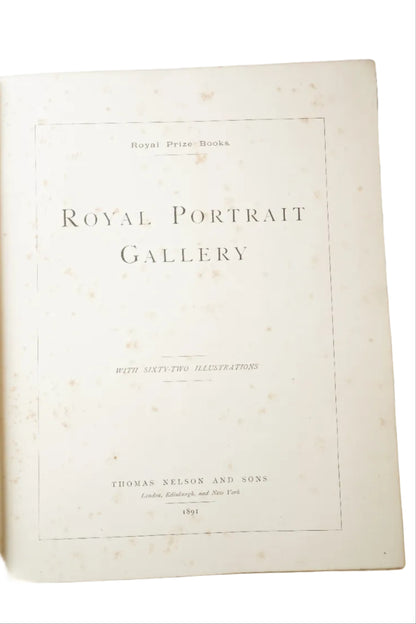 Royal Portrait Gallery by Thomas Nelson 1891