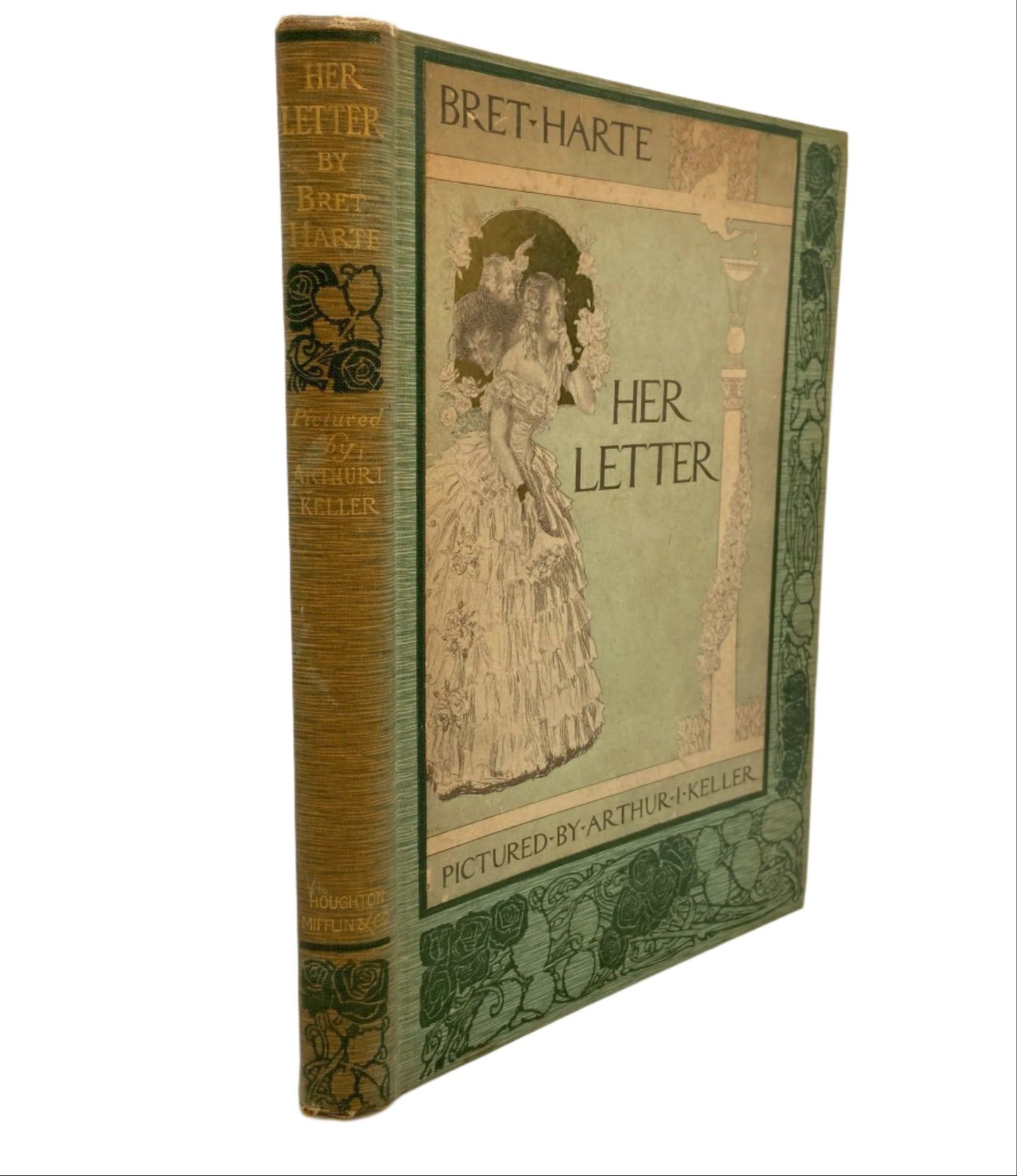 1905 "Her Letter" Victorian Cloth Book