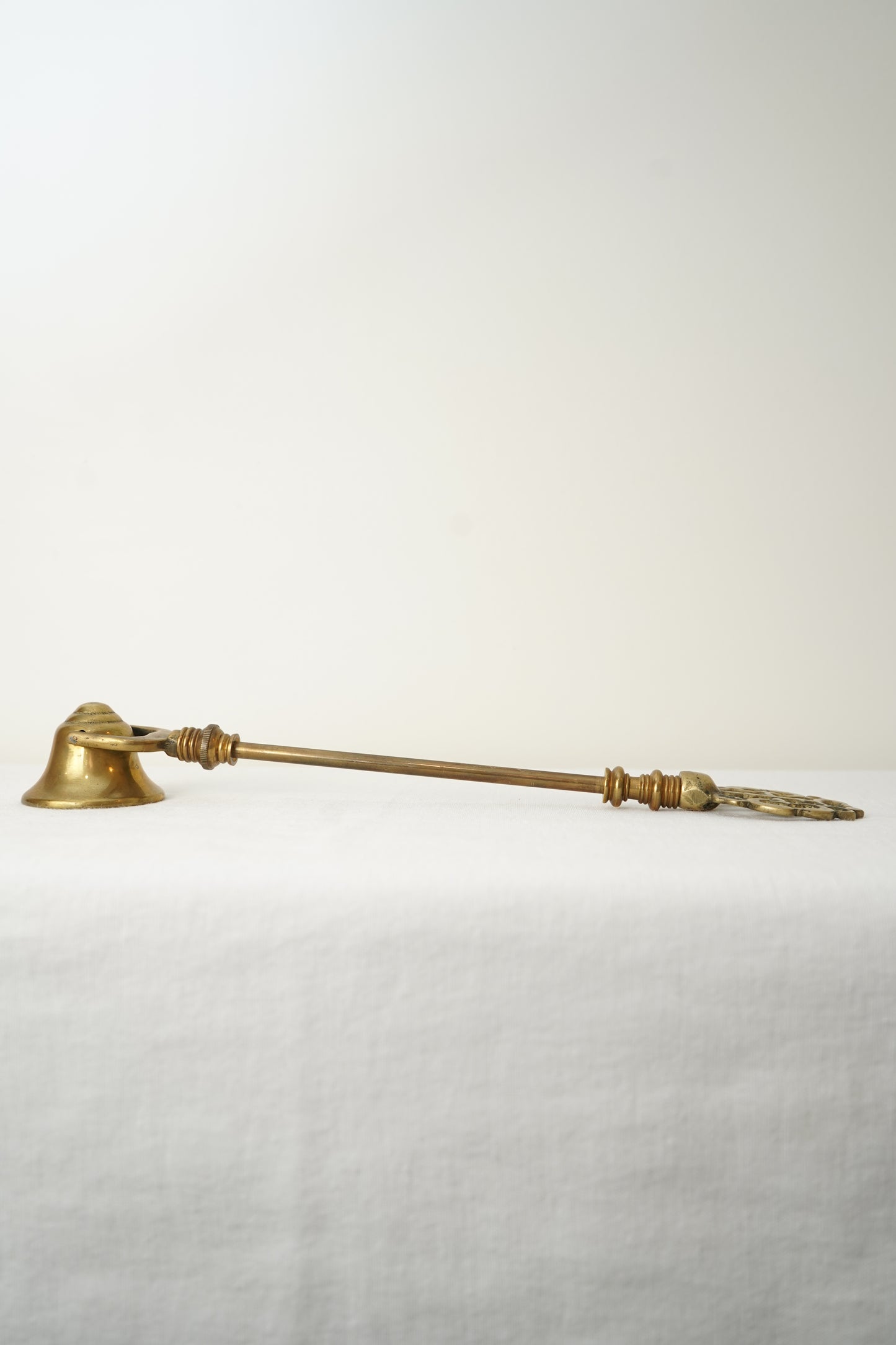 Large Brass Candle Snuffer