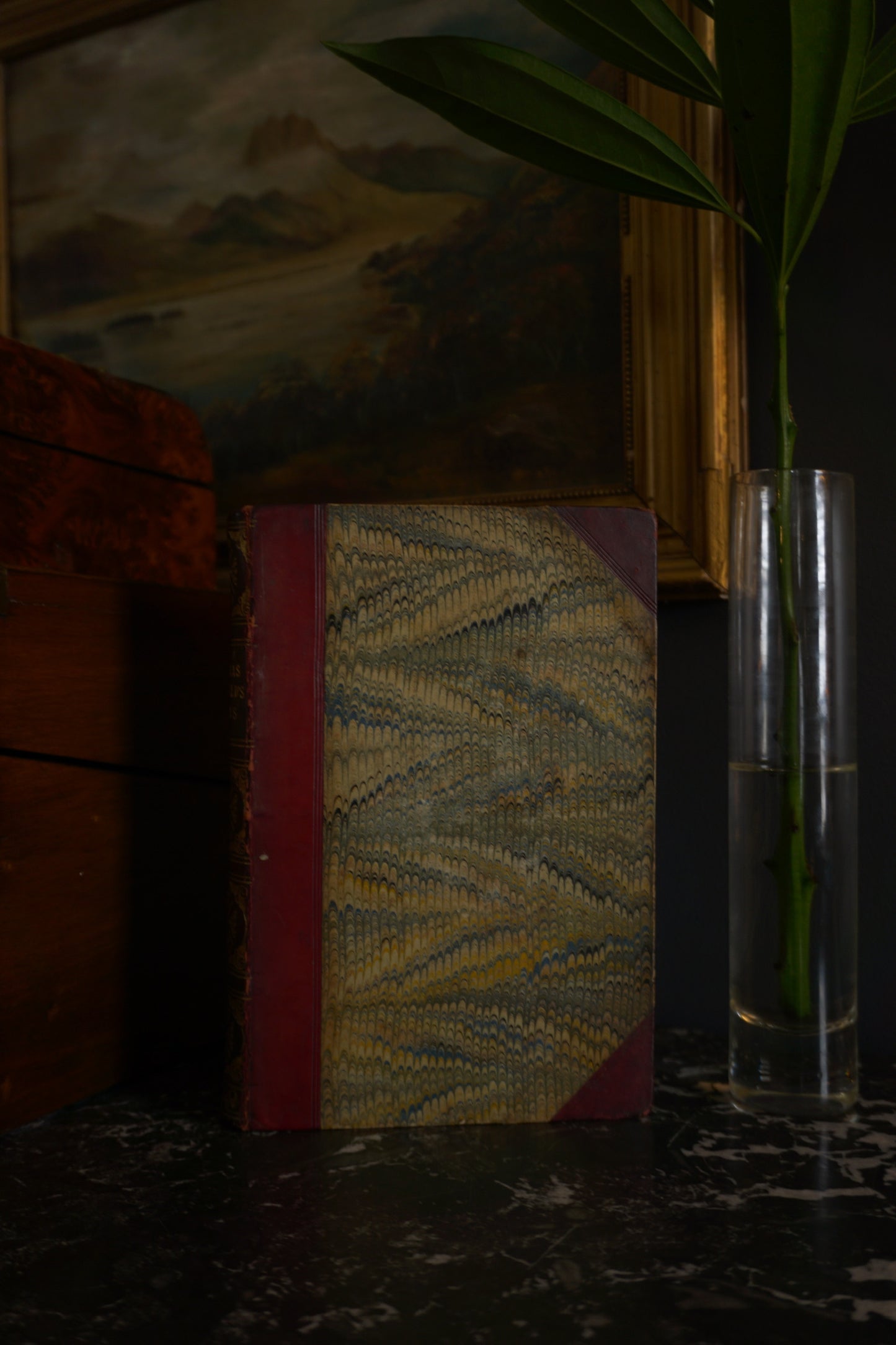 1809 "The Catspaw: A Comedy in Five Acts" Red Half Leather Book