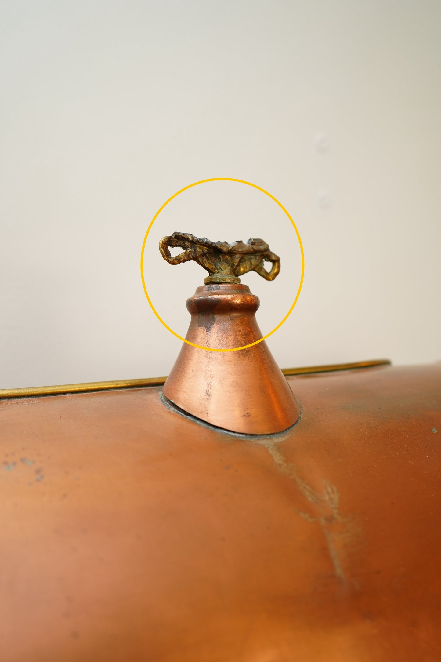 Antique Copper Planter / Ice Bucket or Firewood Holder