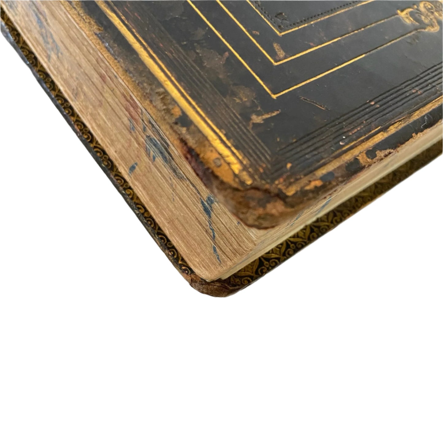 1840 Leather-Bound Political History Book — Statesmen of the Time of George III