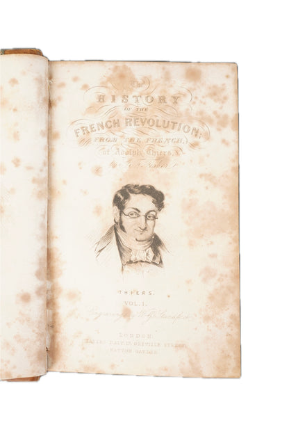 1846 Adolphe Thiers History of the French Revolution
