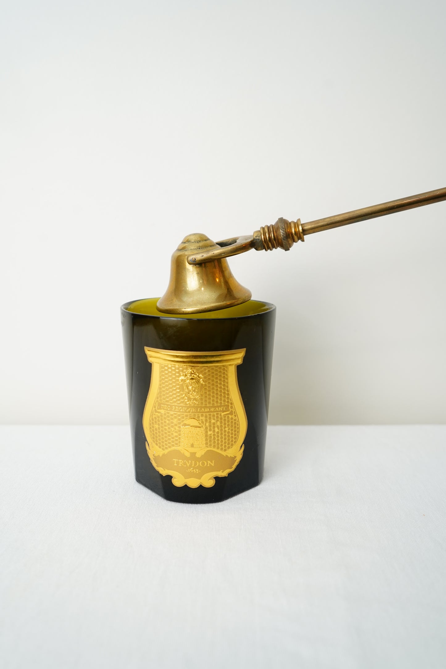 Large Brass Candle Snuffer