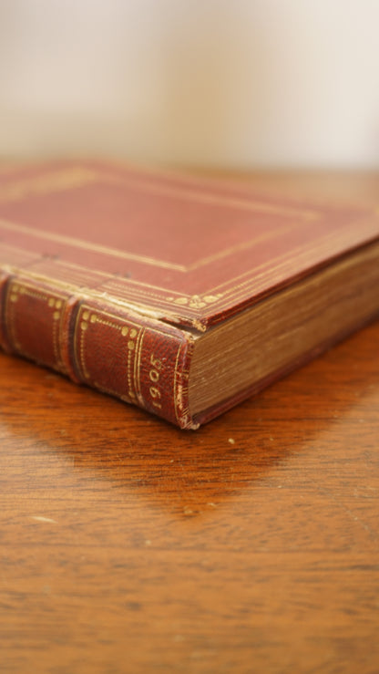 1905 The Treasure of the Humble, Maurice Maeterlinck, Symbolist Essays, Fine Leather Binding
