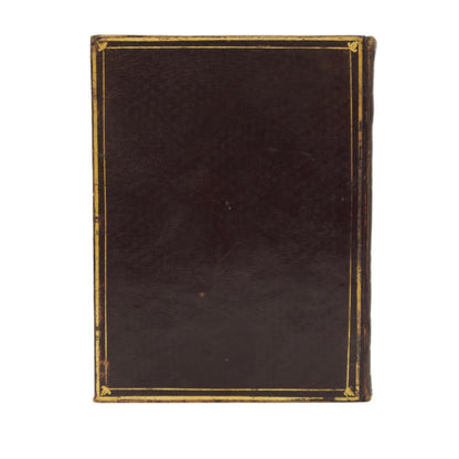 1840 "Der Monat Maria" Purple Full Leather German Book