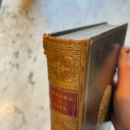 1890 Brief Historical and Descriptive Notes by Andrew Lang, Antique Illustrated History Book