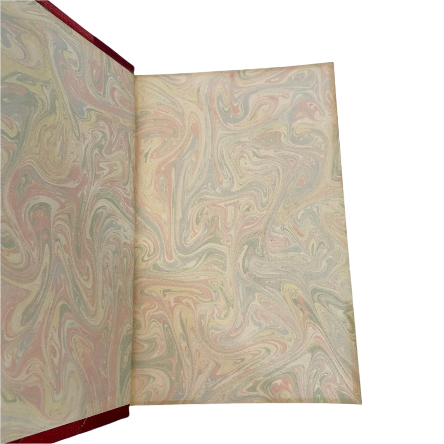 1912 "Francis Paget" Red Half Leather Book