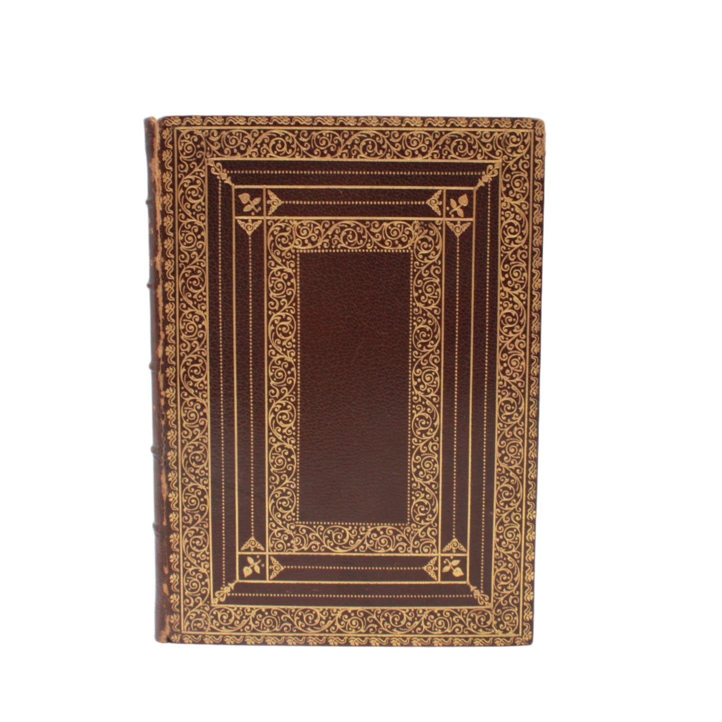 1923 "The Causes for the Loss of the Battle of Waterloo" Fine Binding, Full Leather Book