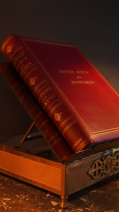 *RESERVED* Antique Brass Adjustable Bible Book Stand