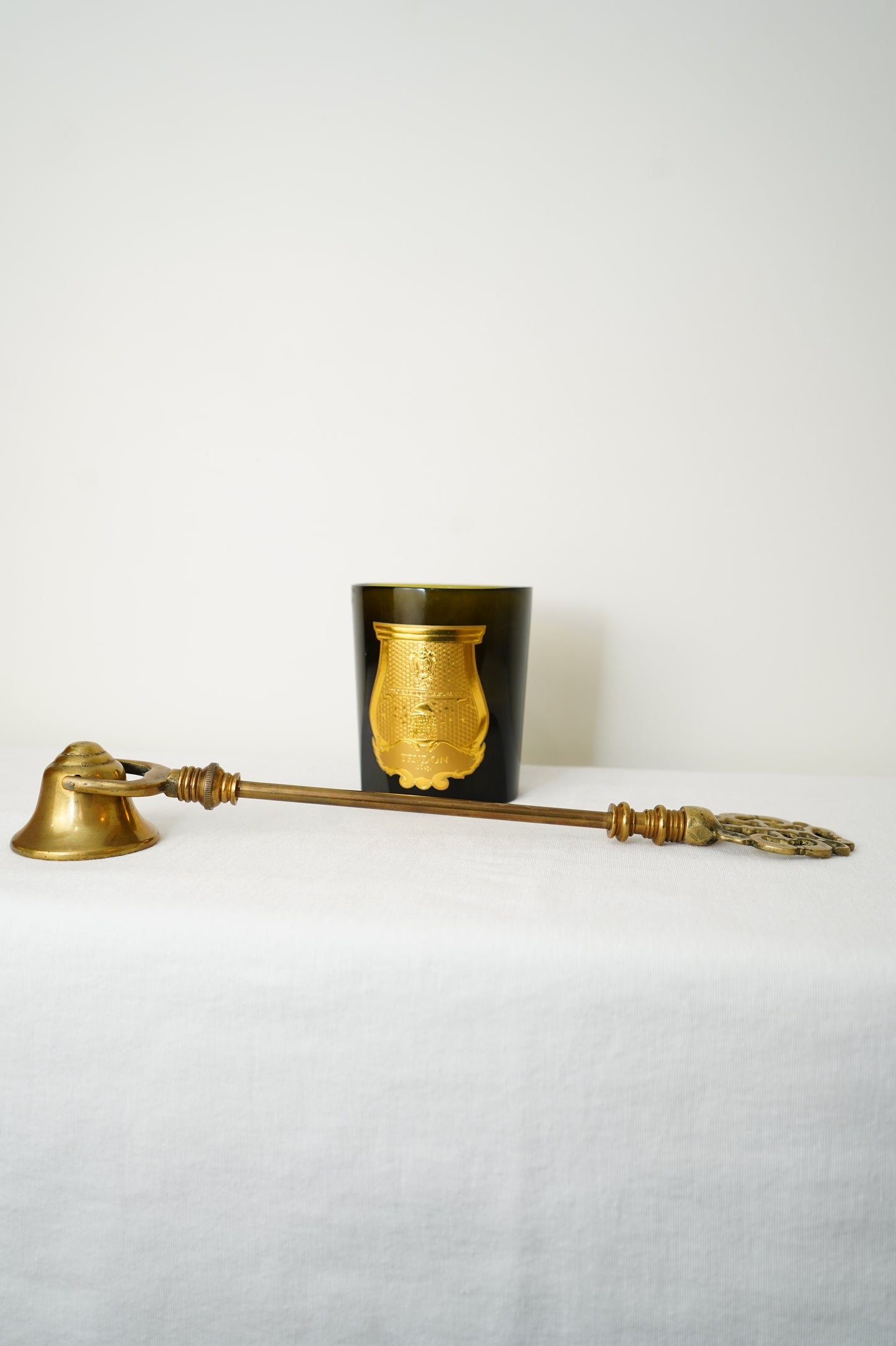 Large Brass Candle Snuffer