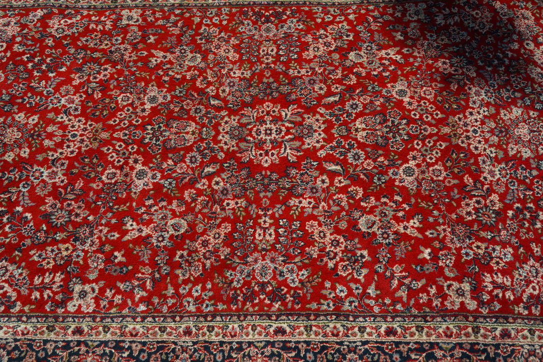 Vintage Persian Kashan-style Area Rug