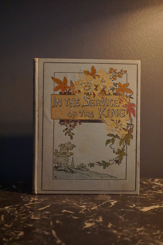"In the Service of the King" Baby Blue Cloth Book