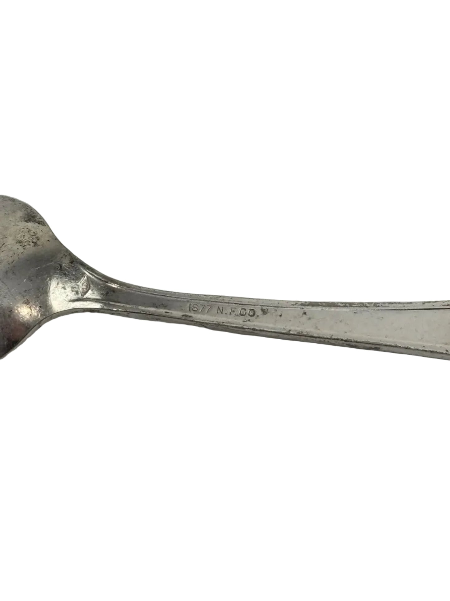 Antique Silver Plate Coffee Spoon