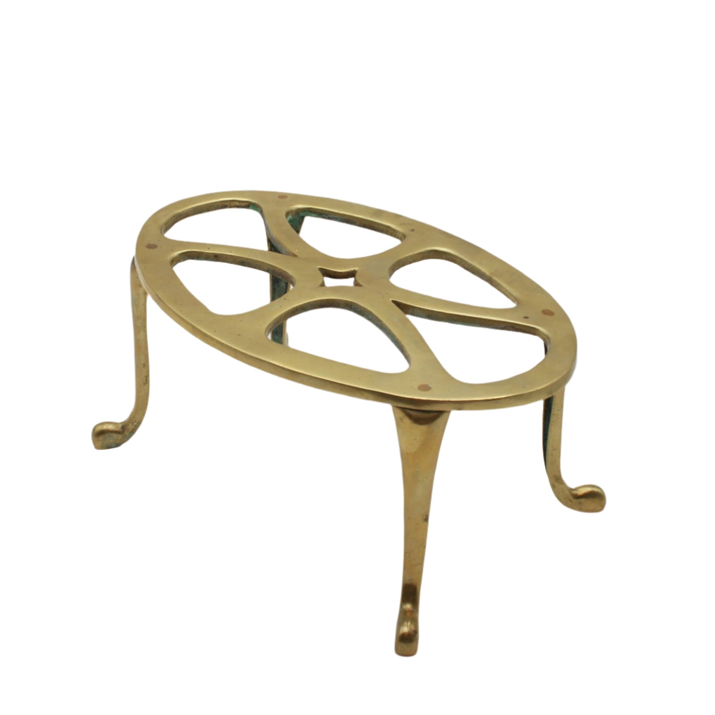 Antique Brass Riser | Trivet