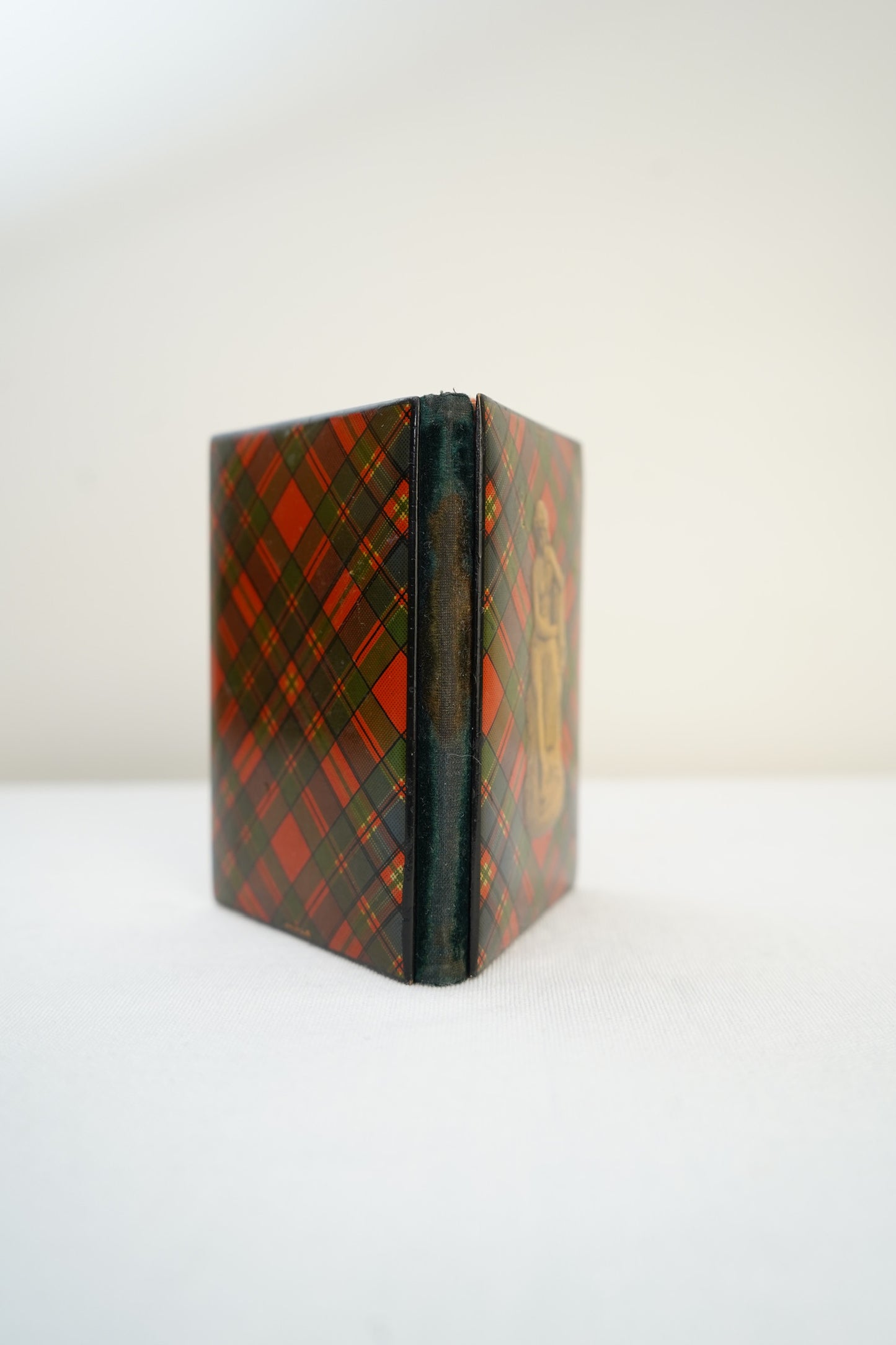 Victorian Scottish Tartanware Aide Memoire Pocket Notebook c. 1860–1880