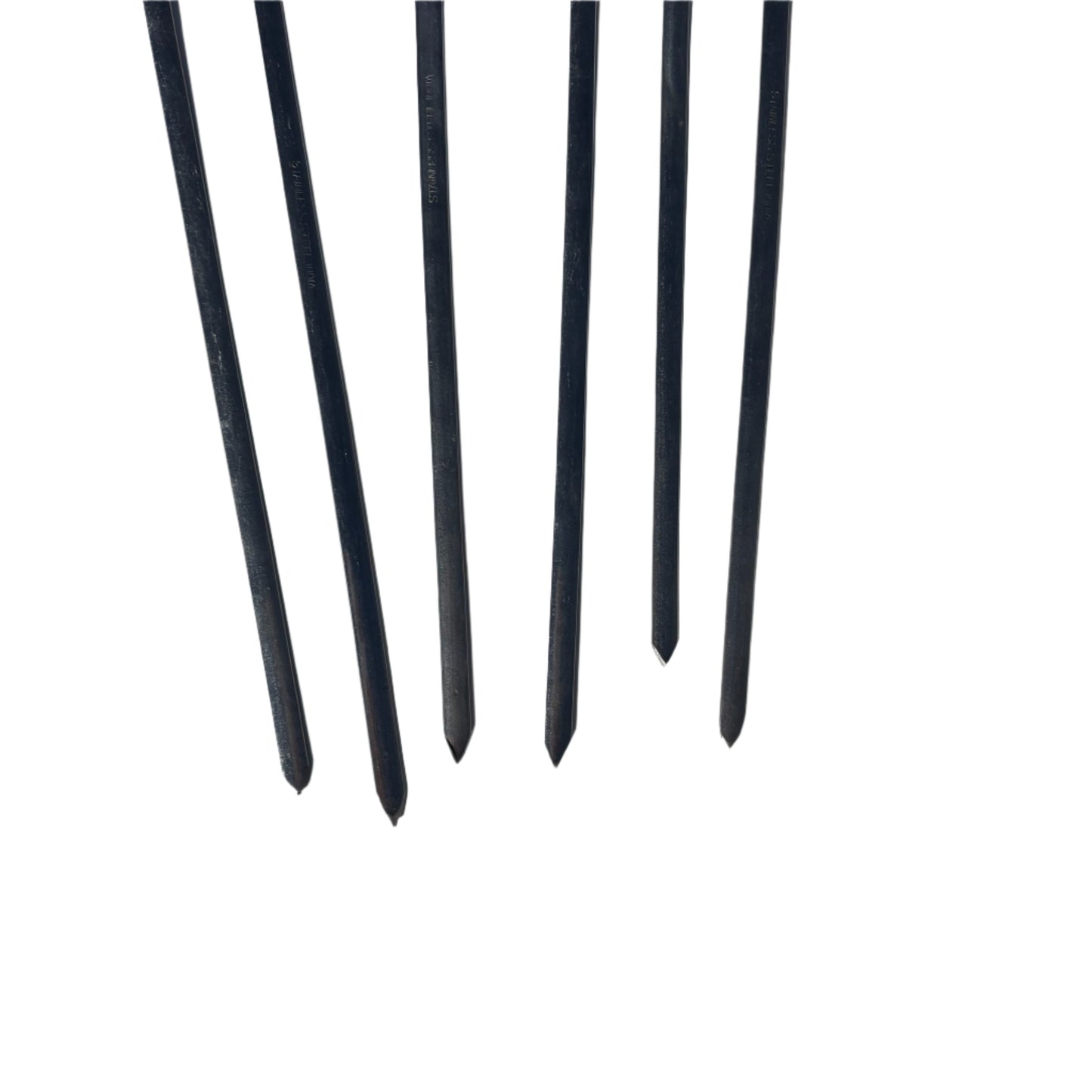 Mid-Century Brass Animal Meat Markers – Set of 6 Carving Skewers