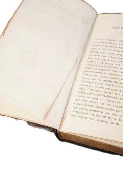 1842 Christelyke Onderwyzingen en Gebeden Dutch Catholic Prayer Book