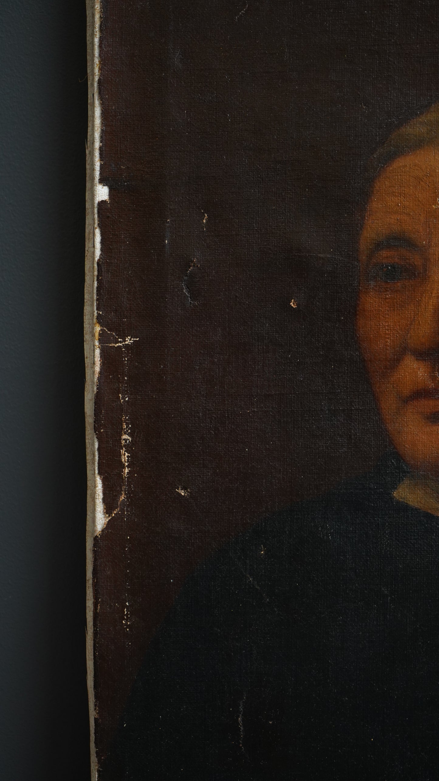 Signed Antique Portrait – 1892 Oil on Canvas, Victorian Woman, 18” x 22”