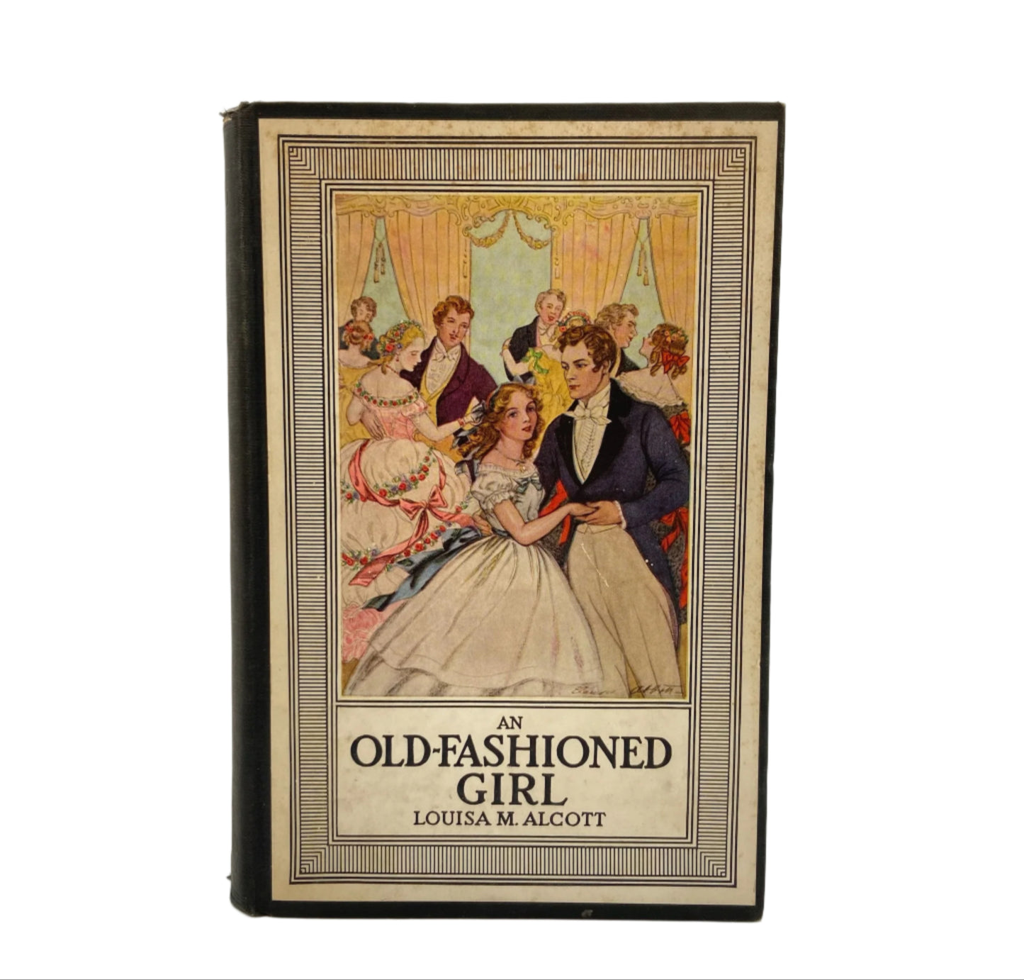 1926 "An Old-Fashioned Girl" Victorian Cloth Book