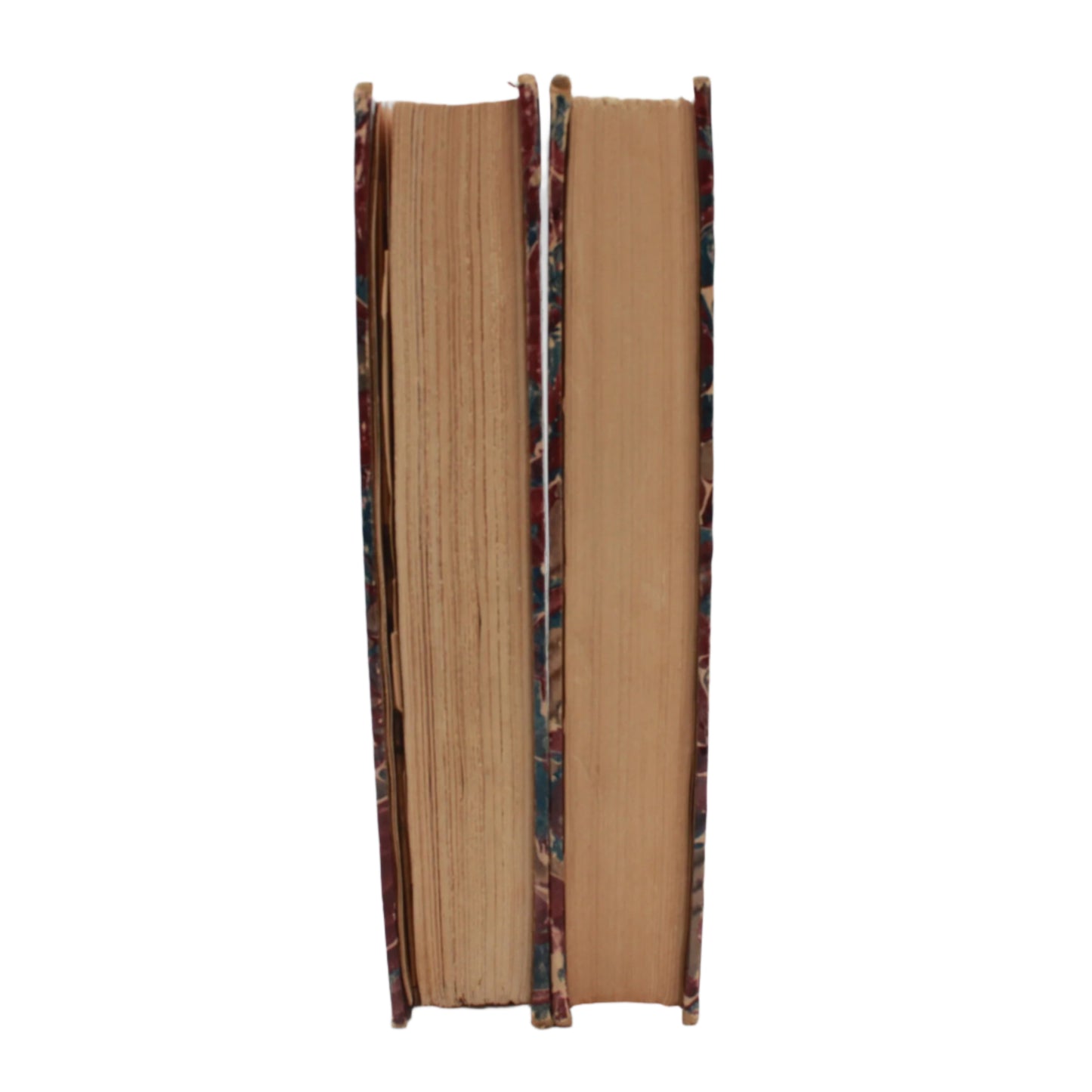 2 Vol. "Comédies et Proverbes" French Half Purple Leather Books