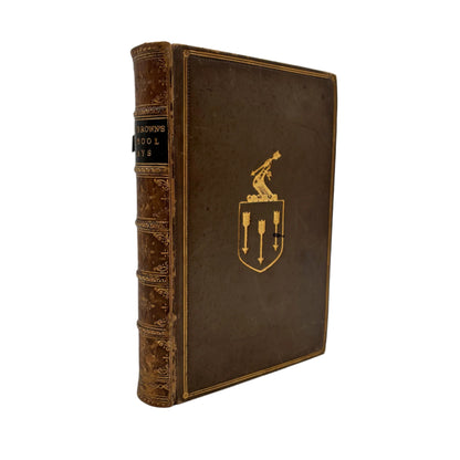 1894 Tom Brown’s School Days Full Calf Prize Binding Novel
