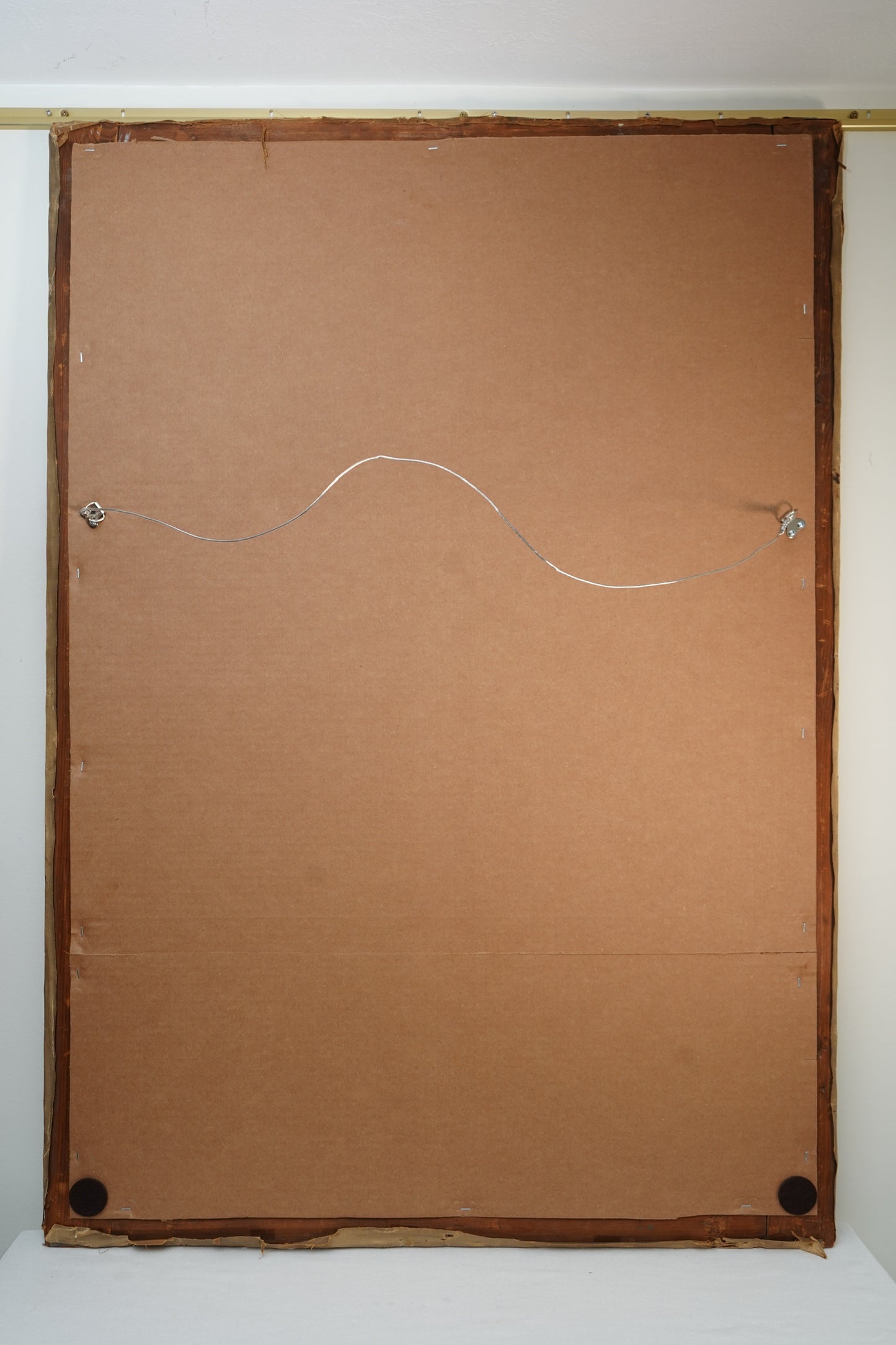 Large 19th Century Oil Painting of Rabbit Game Hunt Still Life in Old Master Style