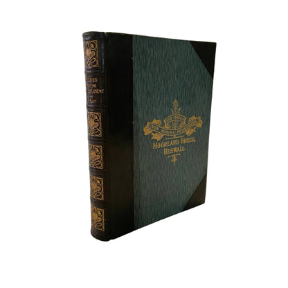 1908 Old Testament Stories Prize Binding Art Nouveau Leather