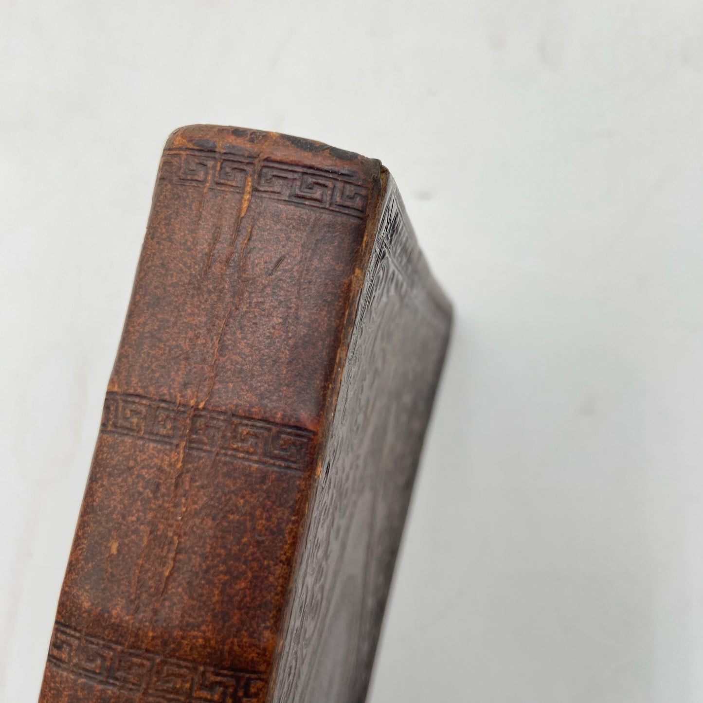 1837 " The Book of Common Prayer " Brown Full Leather Book