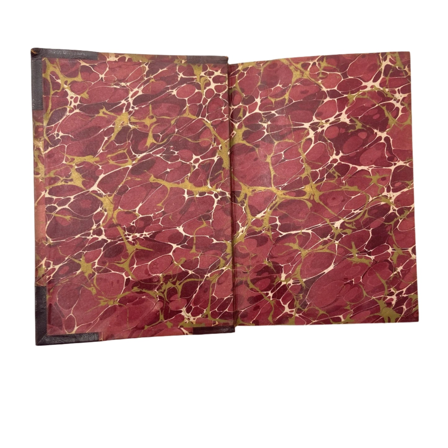 2 Volumes 1871 "A Collection of Choice Songs Scots & English" Purple Half Leather Book