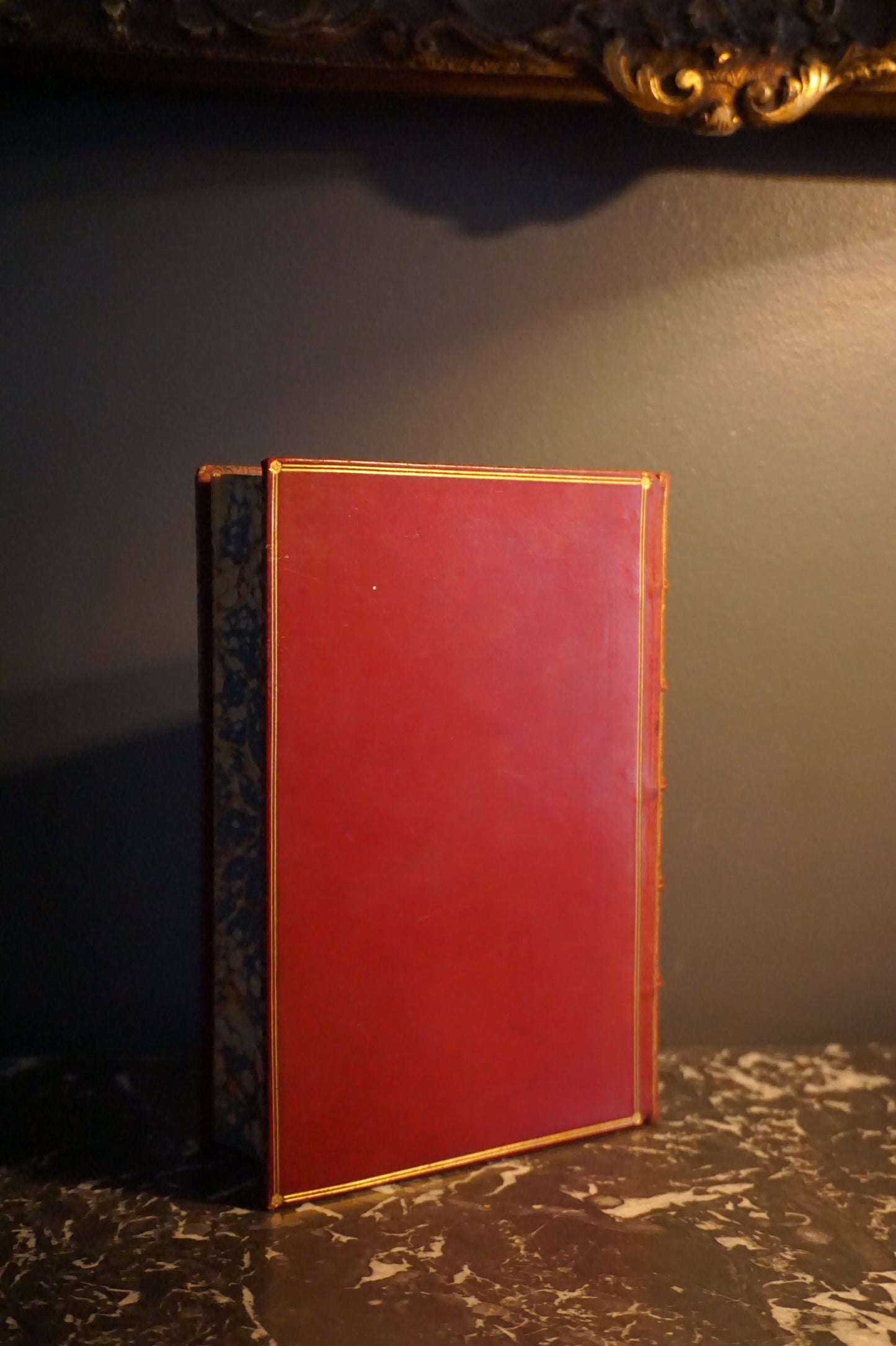 1907 "Lord Macaulay’s Essays and Lays of Ancient Rome" Red Full Leather Book