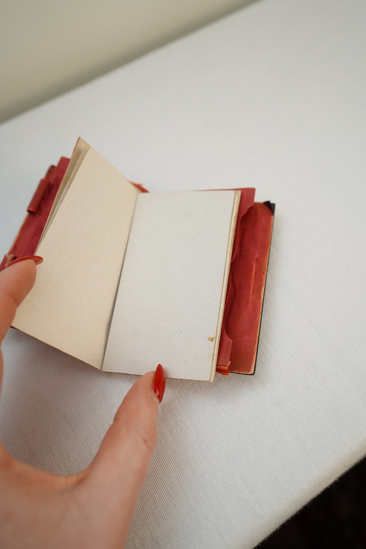 Victorian Scottish Tartanware Aide Memoire Pocket Notebook c. 1860–1880