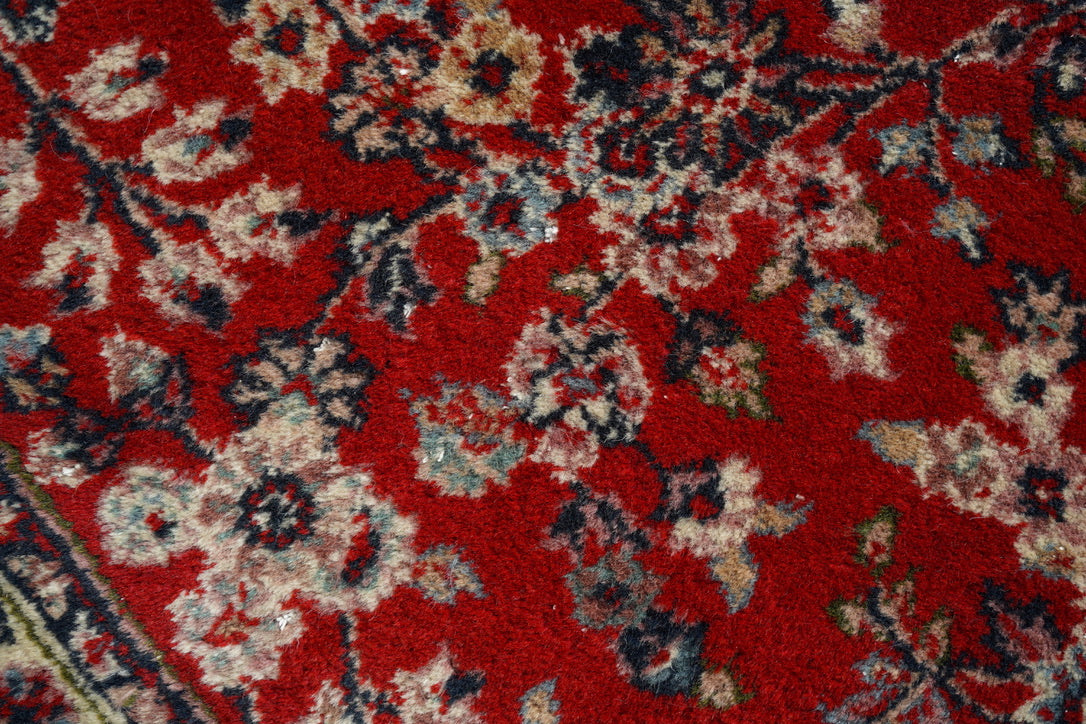 Vintage Persian Kashan-style Area Rug