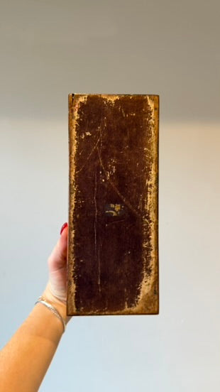 Antique English Banded Rosewood and Satinwood Box