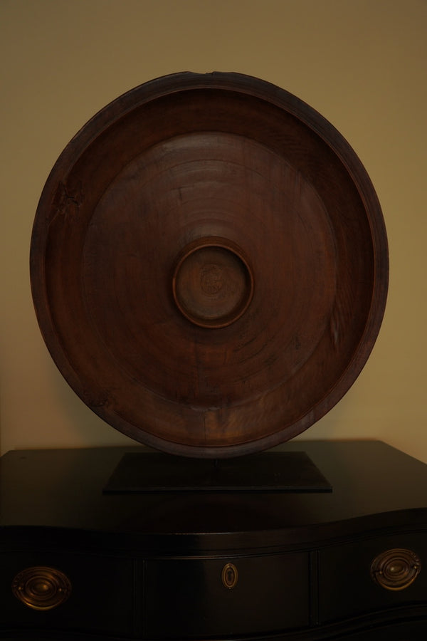 Antique English Carved Oak Sculptural Statement Piece secondary view