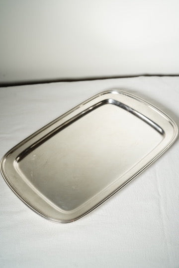 Pairpoint EPNS SilverPlated Tray, Collis W. M. Mouris Retail Mark, Early 20th Century