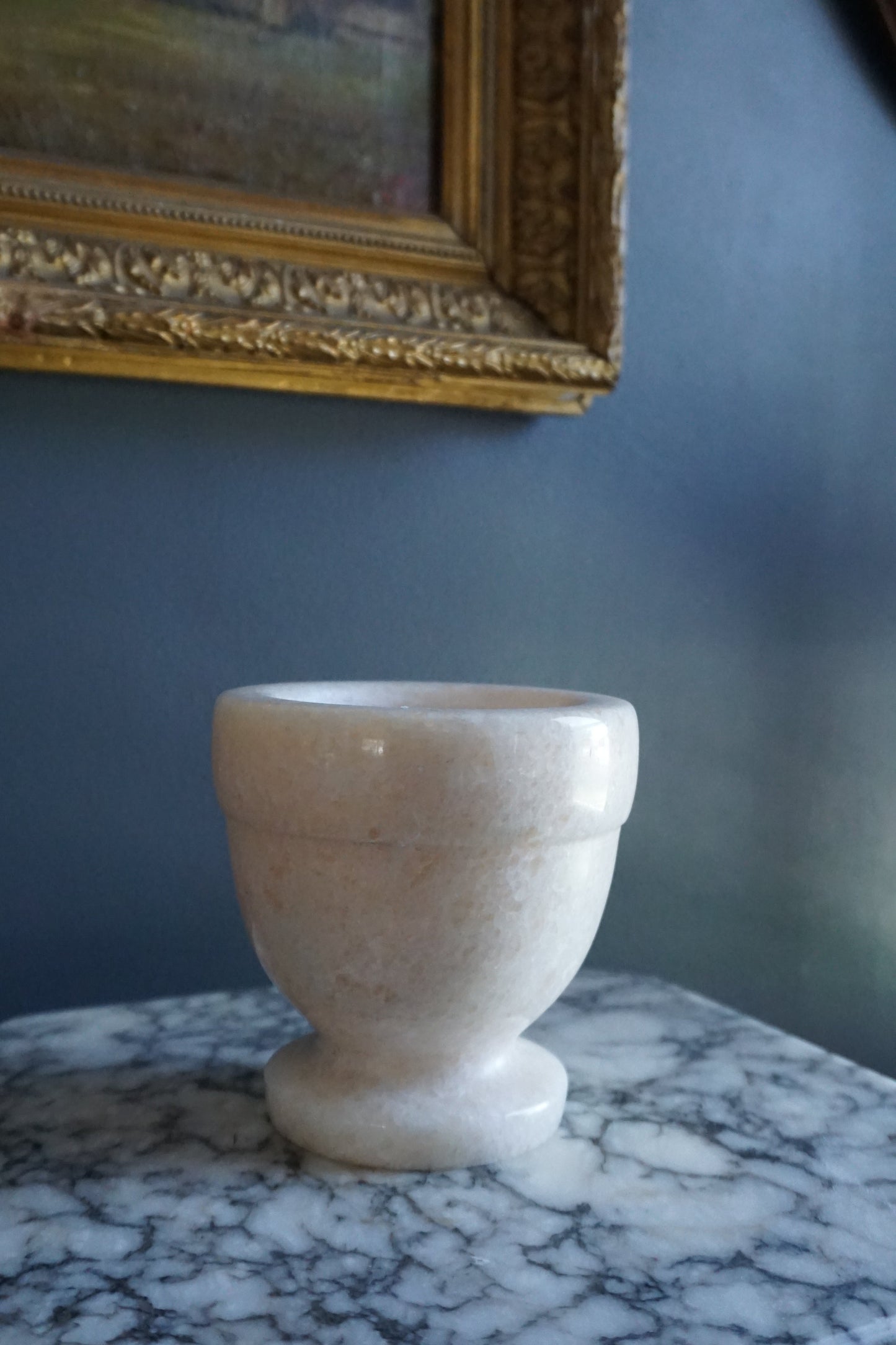 Italian Alabaster Mortar Bowl
