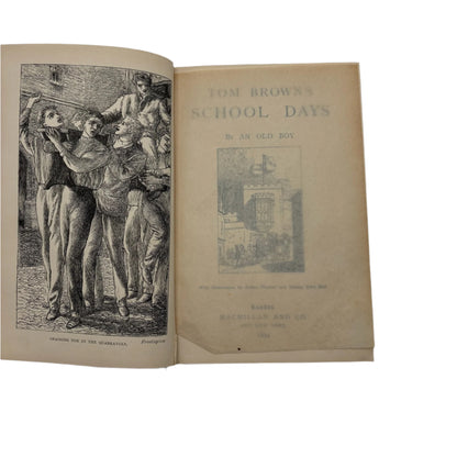 1894 Tom Brown’s School Days Full Calf Prize Binding Novel