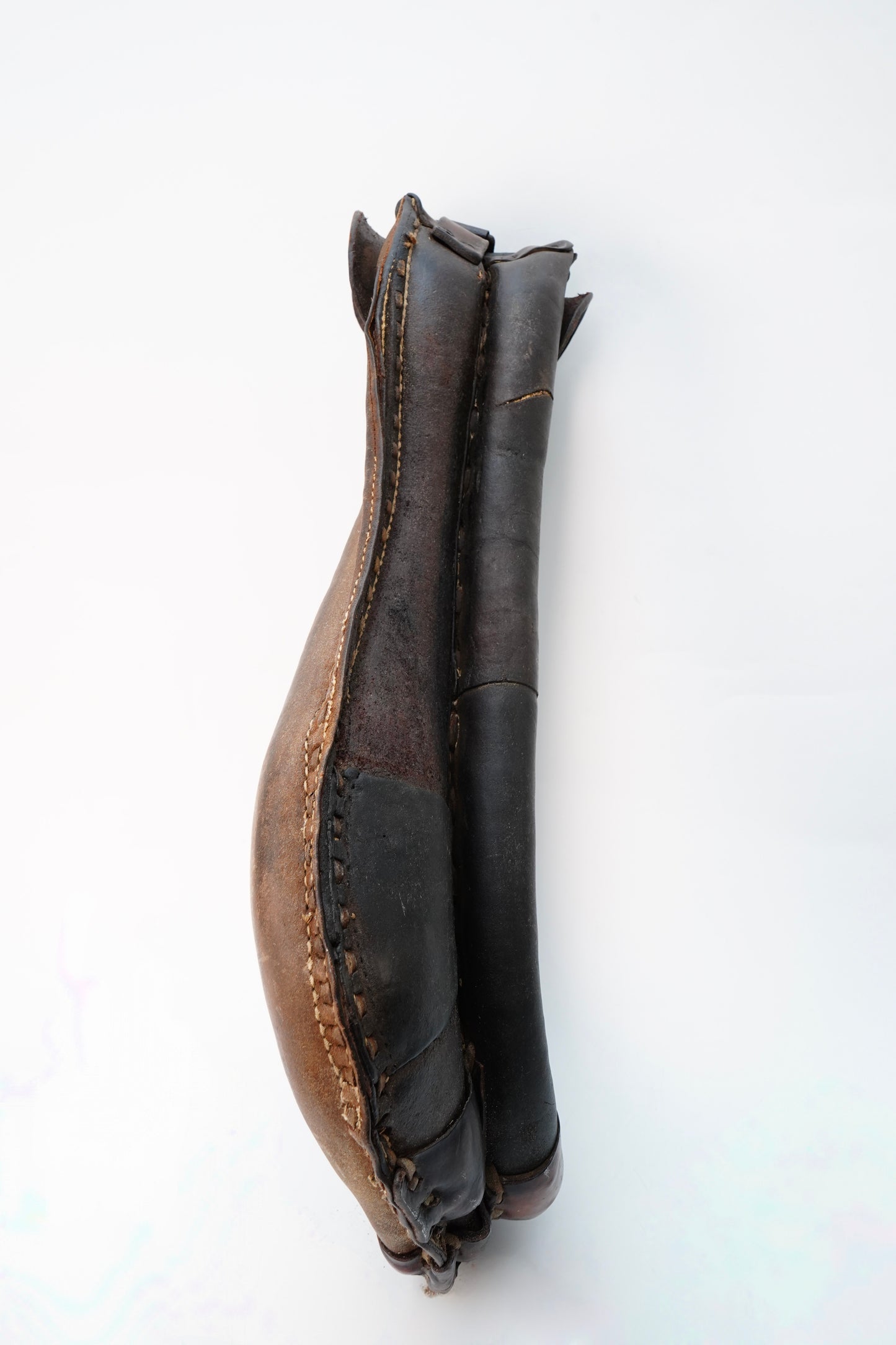 Antique Leather Draft Horse Collar Equestrian Decor