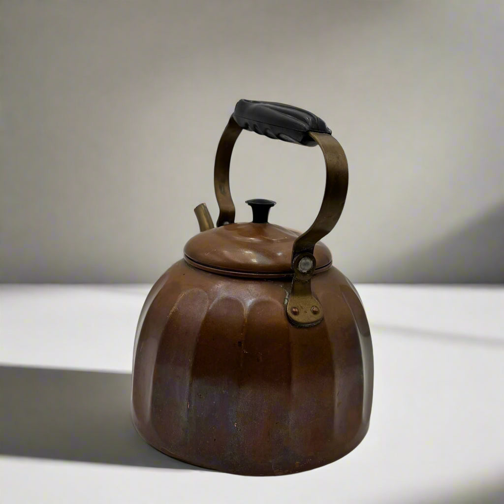 German Copper & Brass Tea Kettle