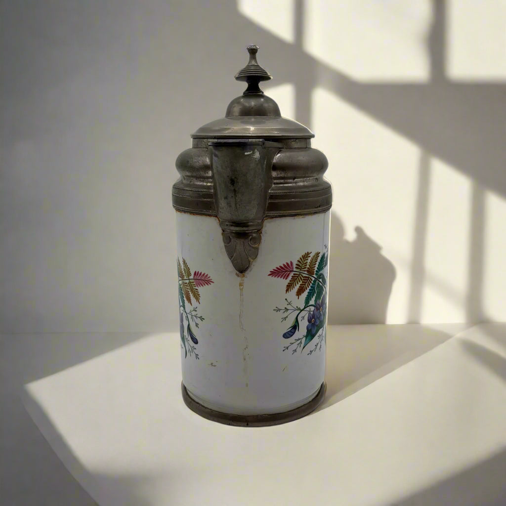 Victorian Porcelain Decorated Teapot