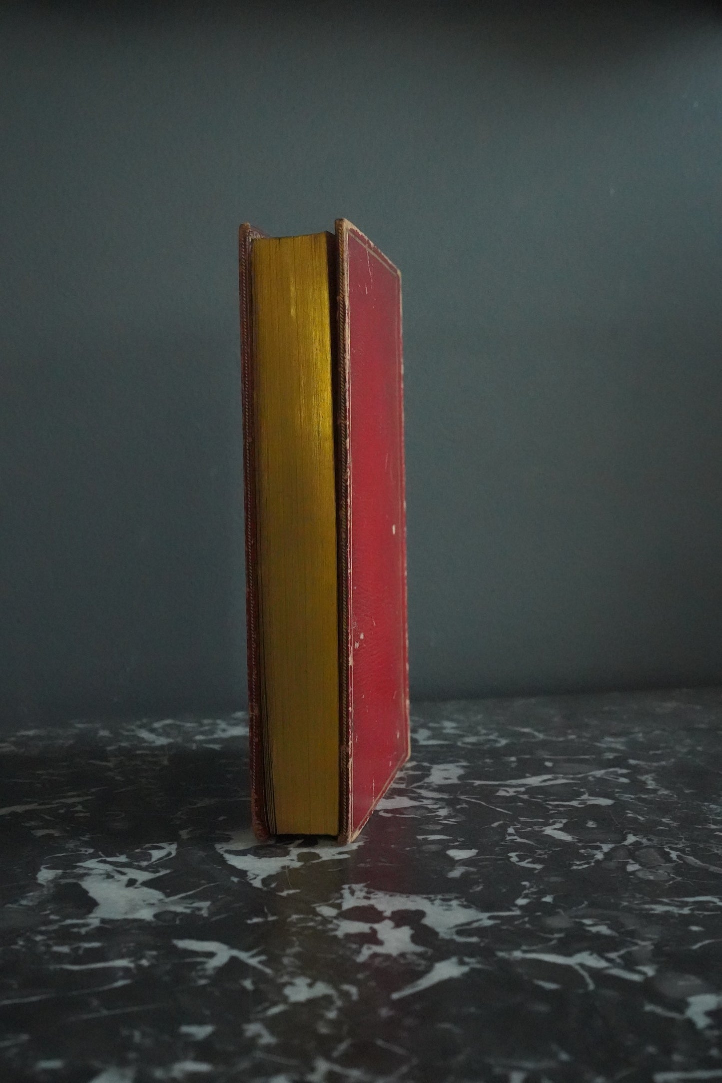 1834 "Scripture Biography" Religious Red Full Leather Book