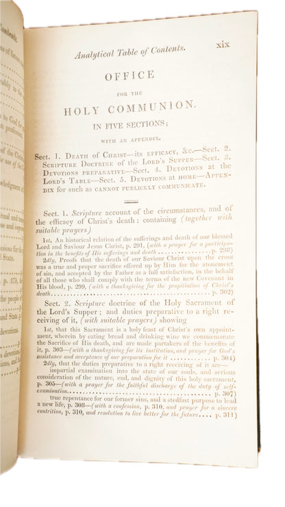 Antique Richard Hele Select Offices of Private Devotion 1833 Full Morocco