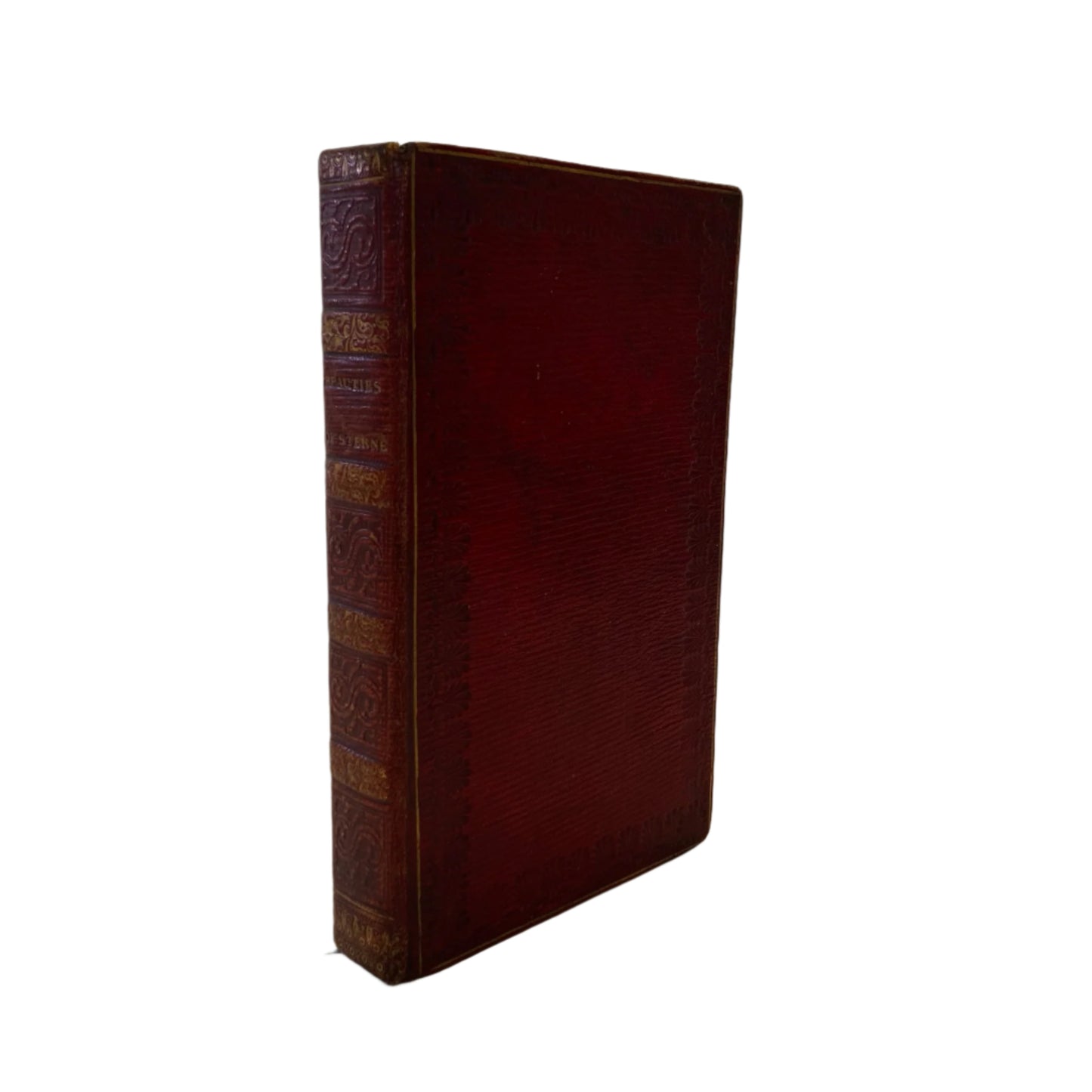 1799 The Beauties of Sterne | Fine Red Morocco Binding with Gilt Edges | 13th Edition Georgian Literature