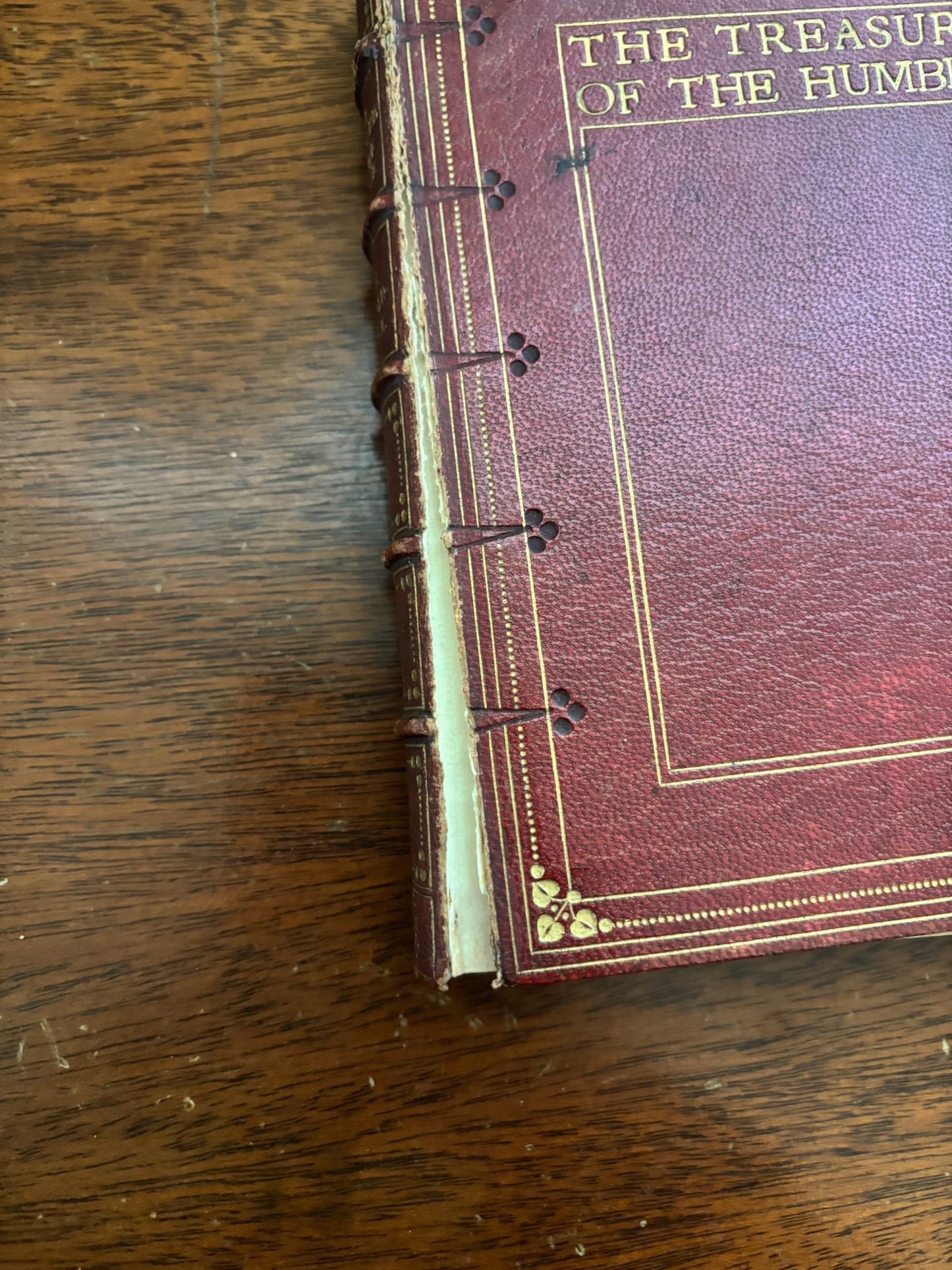 1905 The Treasure of the Humble, Maurice Maeterlinck, Symbolist Essays, Fine Leather Binding