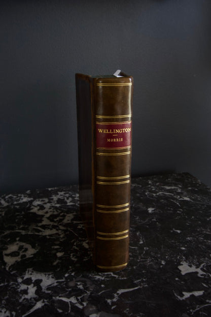 1905 Wellington Biography Tree Calf Prize Binding Military History