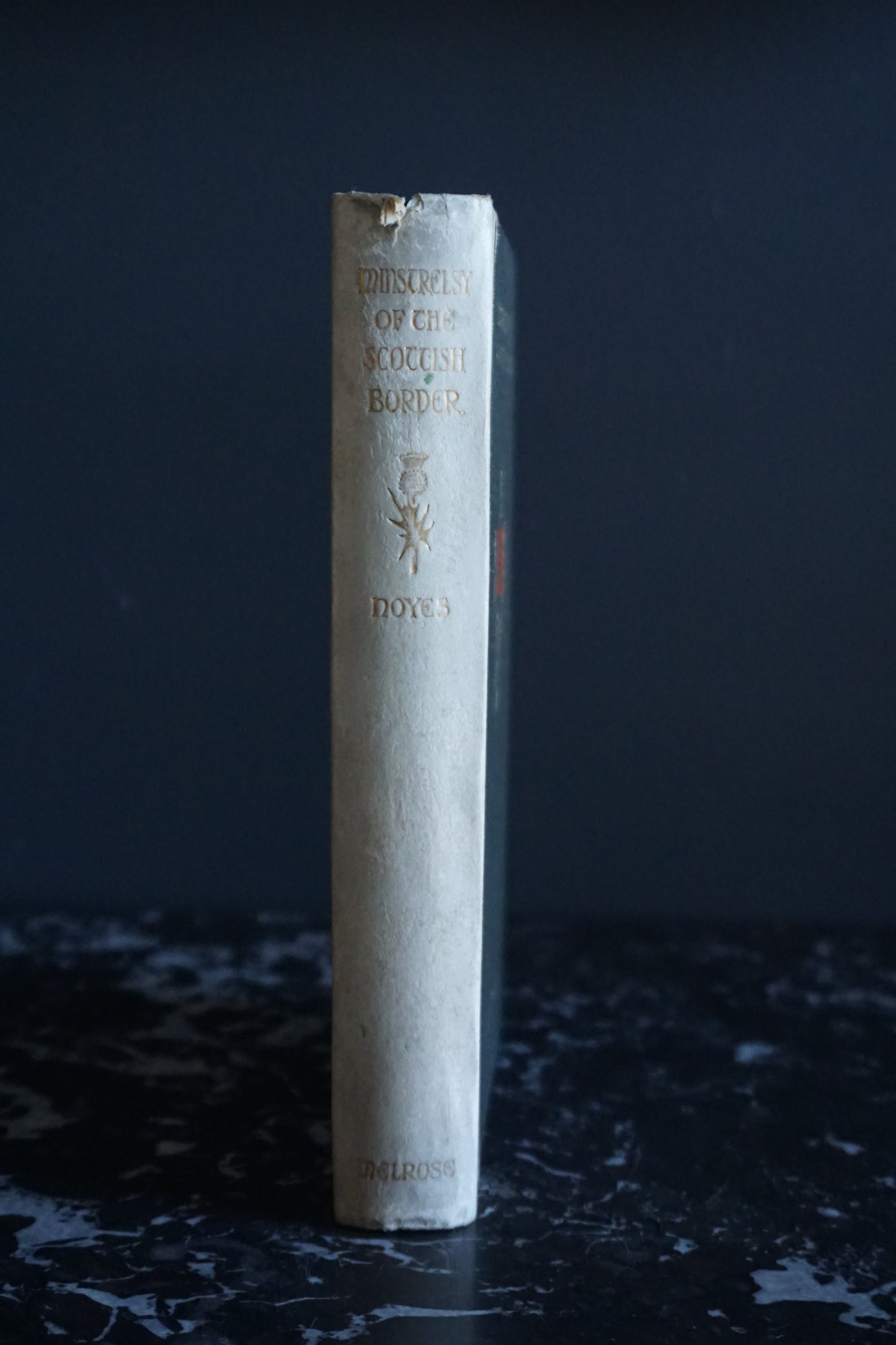 1908 "The Minstrelsy of the Scottish Border" Victorian Cloth Book