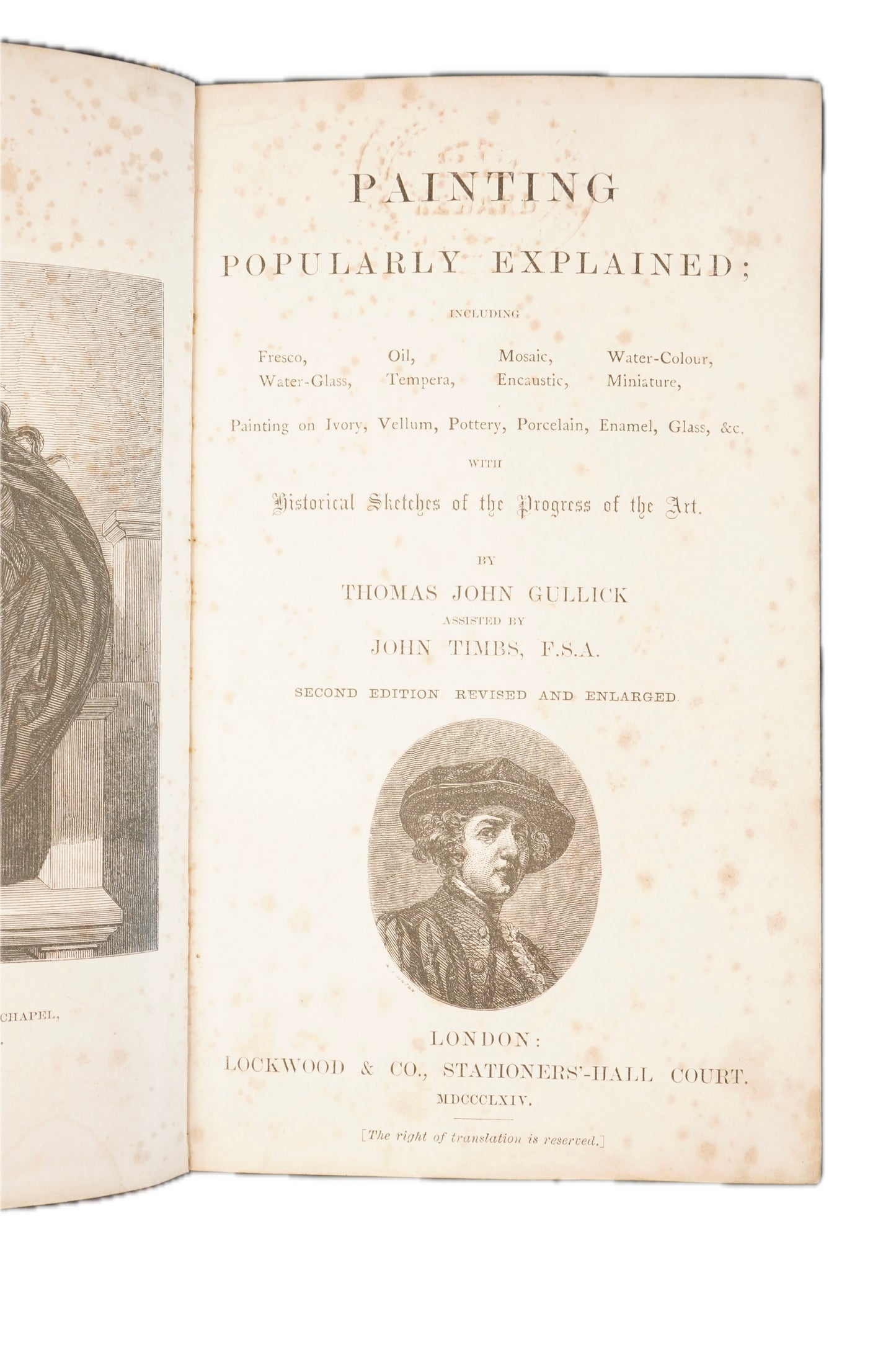 1864 Thomas John Gullick Painting Popularly Explained
